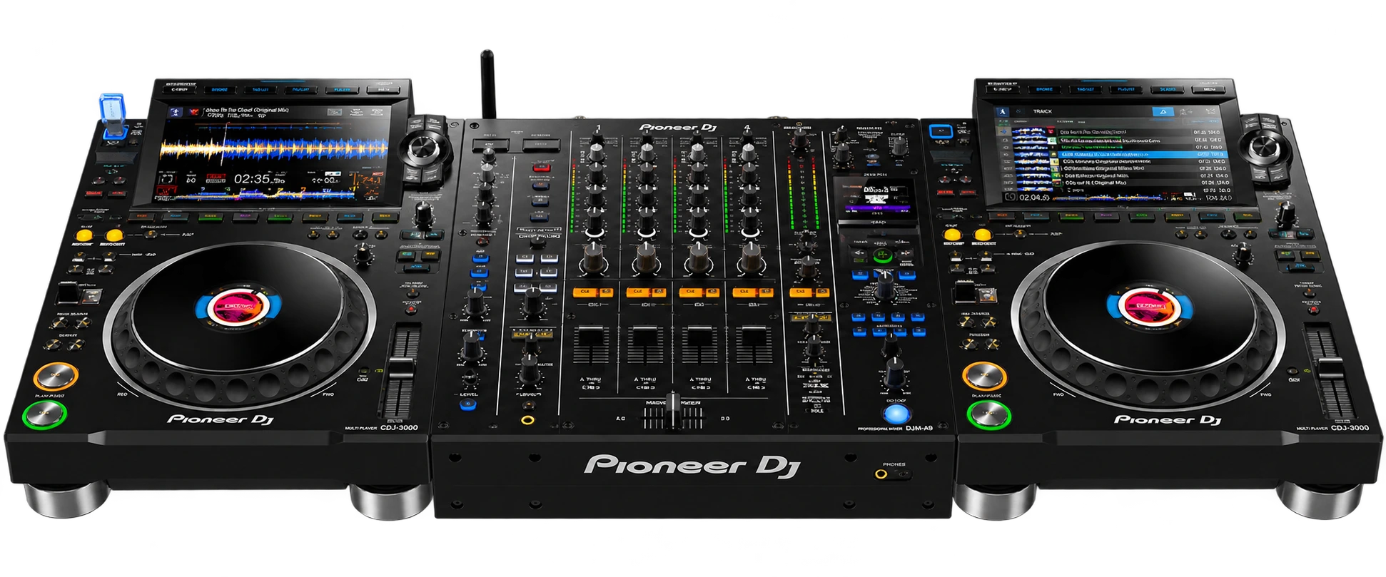 Professional Pioneer DJ equipment rental